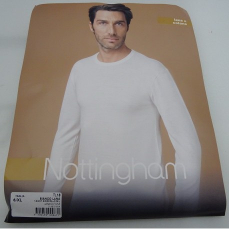 Shirt for man wool and cotton Nottingham